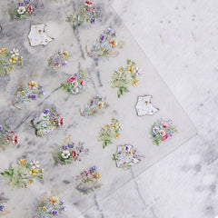 5D Nail Sticker - Little Wildflowers