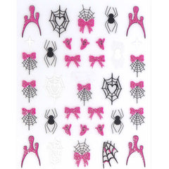 Nail Sticker - Pink Halloween