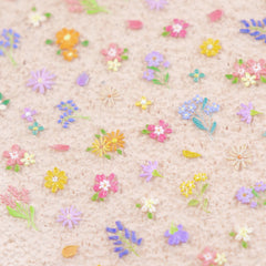 5D Nail Sticker - Spring Wildflowers