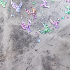 Jelly Nail Sticker - Holo Mermaid