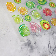 Jelly Nail Sticker - Juicy Fruit