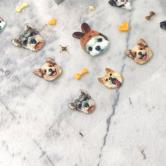 5D Nail Sticker - Dog 01