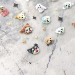 5D Nail Sticker - Dog 03