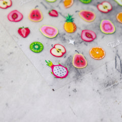 Jelly Nail Sticker - Fruit Party