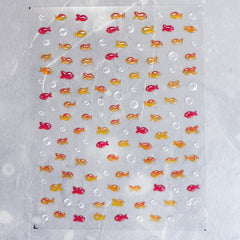 Jelly Nail Sticker - Little Fish