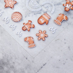 5D Nail Sticker - Christmas 05 (Gingerbread Man)