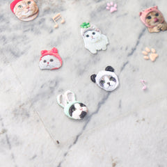 5D Nail Sticker - Cats 01