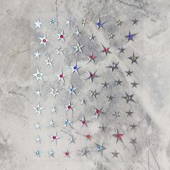 Rhinestone Nail Sticker - Five-Pointed Star