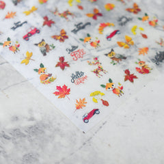 5D Nail Sticker - Hello Autumn