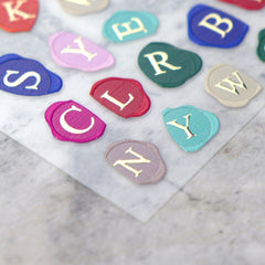 Chrome Nail Sticker - Wax Seal 02