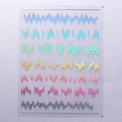 Chrome Nail Sticker - Holo Strips