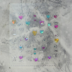 Chrome Nail Sticker - Exotic