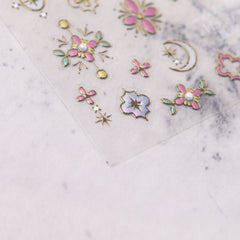 Rhinestone Nail Sticker - Boho