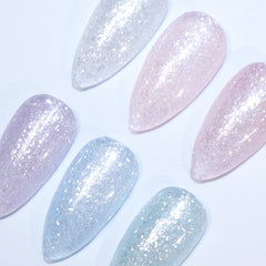 Edelweiss Glitter Gel (Hema-Free) - GS0303 Pink