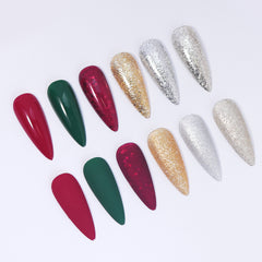 Hema-Free Color Gel Polish Set - S25 Merry Christmas