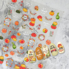 5D Nail Sticker - Hello Autumn