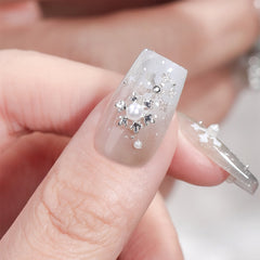 Snowflake Nail Charms