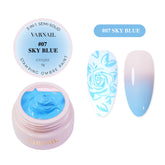 3-in-1 Stamping Ombre Paint Gel - 07 Sky Blue