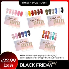 Black Friday Deal : 50% OFF - 6 Colors Gel Polish Set