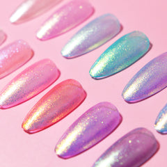 Aurora Mermaid Gel Polish - AM02 Pink Shimmering