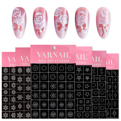Nail Stickers -Hollow Stencil