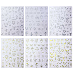 Nail Sticker - Chrome Sailor Moon