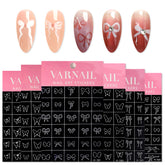 Nail Stickers - Butterfly Bowknot Hollow Stencil