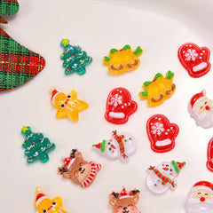 Christmas Nail Charms (Resin) - Icy Look