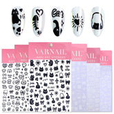 Nail Sticker - Cartoon Cat & Dog