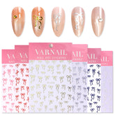 Nail Sticker - Ribbon Bowknot
