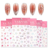 Nail Sticker - Colorful Fireworks