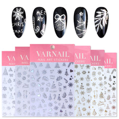 Nail Stickers - Christmas (Chrome)