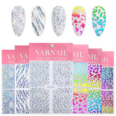 Nail Sticker - Holo Animal Print