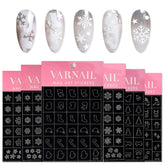 Nail Stickers - Christmas Hollow Stencil