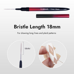 Liner Nail Brush (Vampire) - 18mm