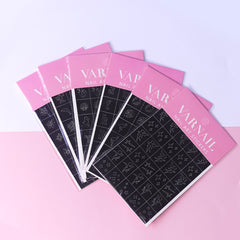 Nail Stickers - Ocean Vibes Hollow Stencil