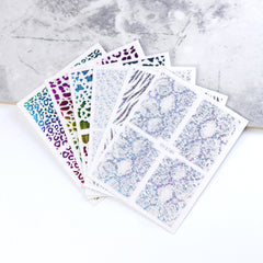 Nail Sticker - Holo Animal Print