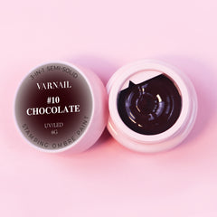 3-in-1 Stamping Ombre Paint Gel - 10 Chocolate