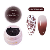 3-in-1 Stamping Ombre Paint Gel - 10 Chocolate
