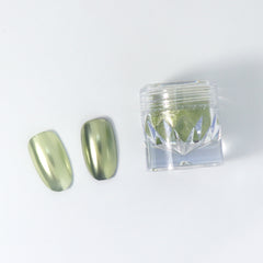Mirror Metallic Nail Chrome Powder - VM11 Spring Green
