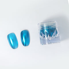 Mirror Metallic Nail Chrome Powder - VM13 Tropical Blue