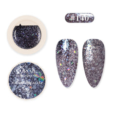 Solid Gel Polish -#140 BRIGHT GALAXY