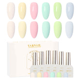 Hema-Free Color Gel Polish Set - S27 Pastel Dreams