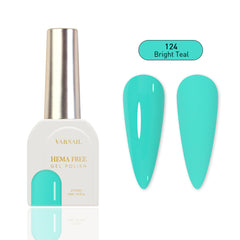 Hema-Free Gel Polish - 124 Bright Teal