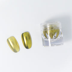 Mirror Metallic Nail Chrome Powder - VM18 Bright Yellow