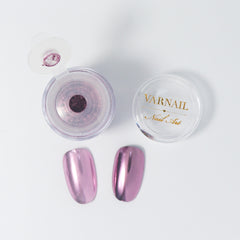Mirror Metallic Nail Chrome Powder - VM19 Pink