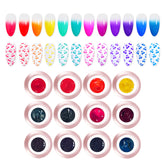 3-in-1 Stamping Ombre Paint Gel Set (Hema-Free) - Tinted Glass