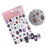 5D Nail Sticker - Halloween Frame