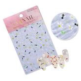 Jelly Nail Sticker - Bee Garden