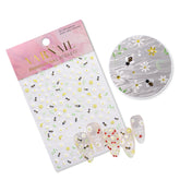 Jelly Nail Sticker - Bee Garden